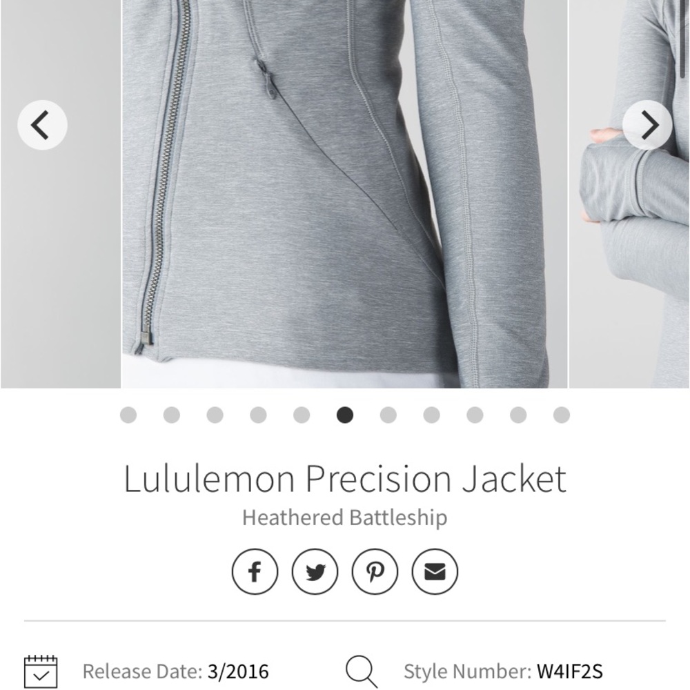 Lululemon Gray Precision Jacket - image 7